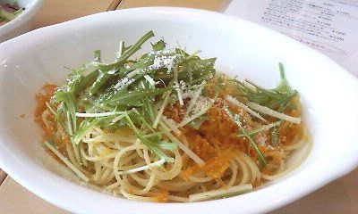 大好きなからすみのパスタ♪