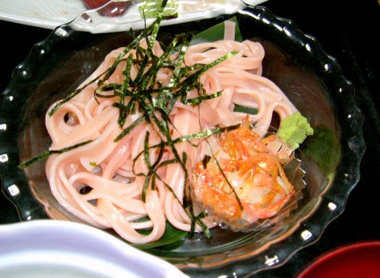 4月5日からの新メニュー紹介3…凌ぎ「桜うどん」