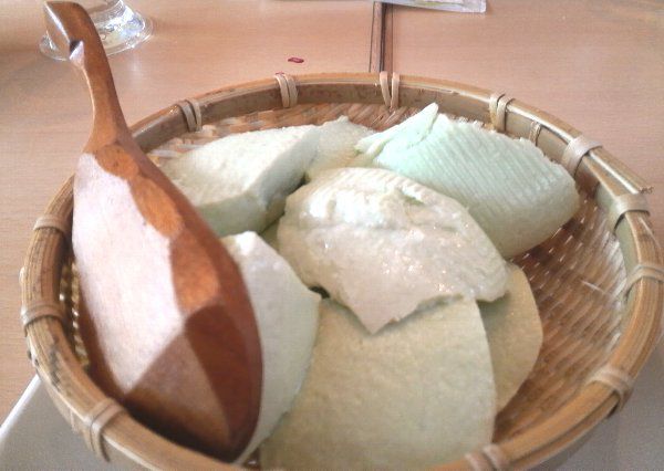 の川豆腐店のざる豆腐（IN EST）
