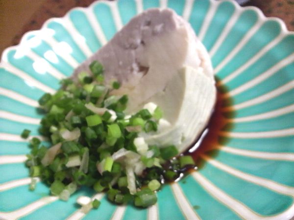 こちらも「佐幸」さんで食べた豆腐