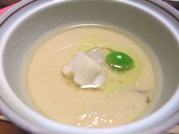 10月10日からの新メニュー「赤湯温泉名物 菊うきたむ膳」紹介4…蒸物