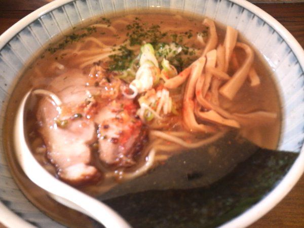 山形市「ほんわか」の塩ラーメン