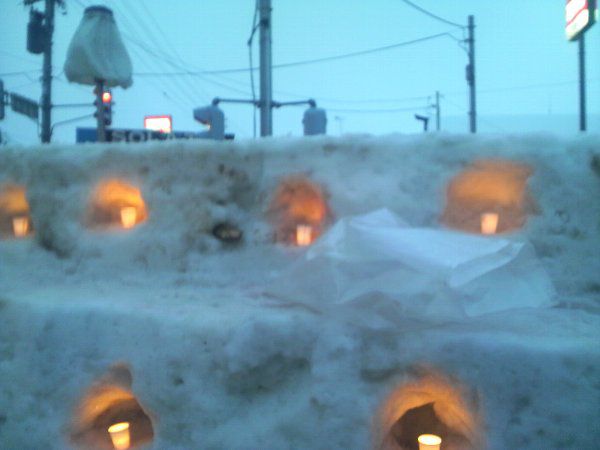 なんよう雪灯かり祭りレポート１