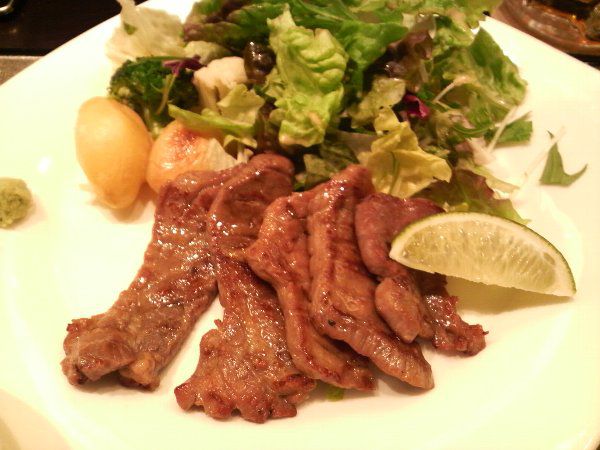 仙台で食べてきたおいしい食べ物「牛タン」
