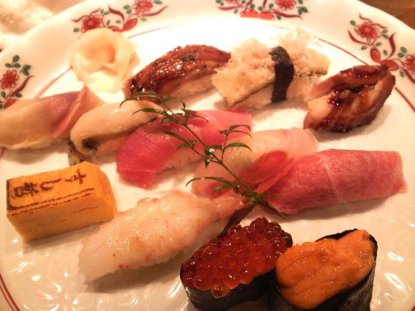 仙台で食べてきたおいしい食べ物「寿司」