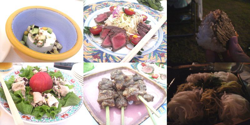 【上杉伯爵邸】庭園パーティのお料理