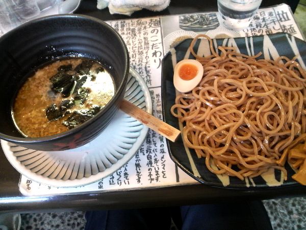 ラーメン二段「塩つけ麺」