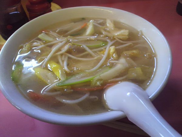 赤湯の夜のオススメラーメン「新竜」【タンメン】