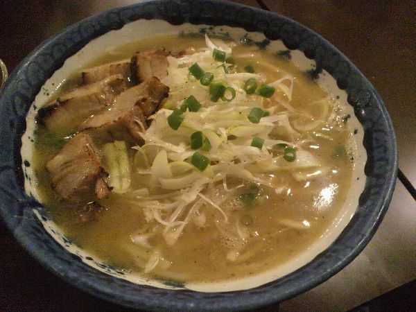 山形市【麺藤田】限定「太麺(ふとし)らーめん」