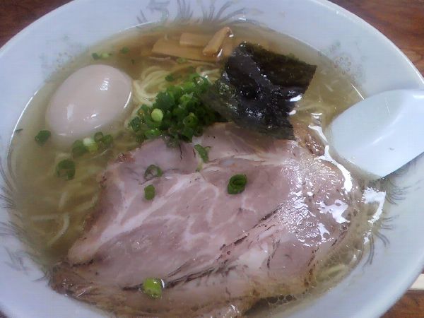 他県のおいしいもの福島市「伊達屋」塩ラーメン【再訪】