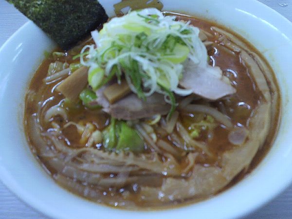 新庄市「龍横健」限定味噌ラーメン