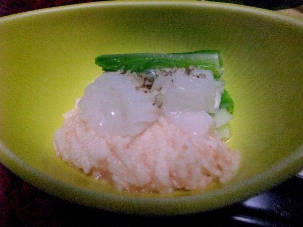 現在の夕食スタンダードメニュー紹介2…先付