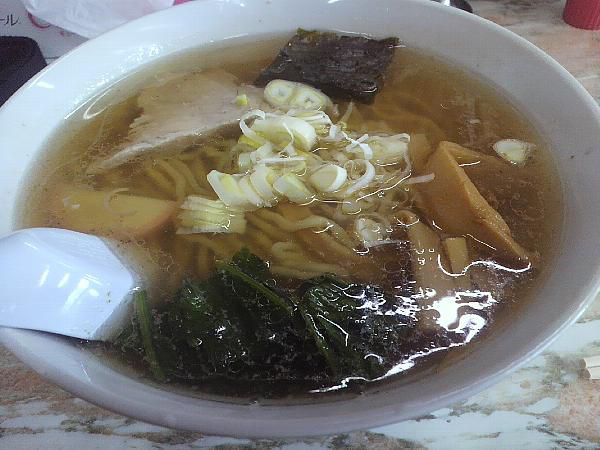 山形市「竹田家手打ちラーメン店」ラーメン