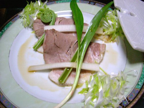 4月5日からの新メニュー紹介2…前菜「米沢豚コールドポーク」