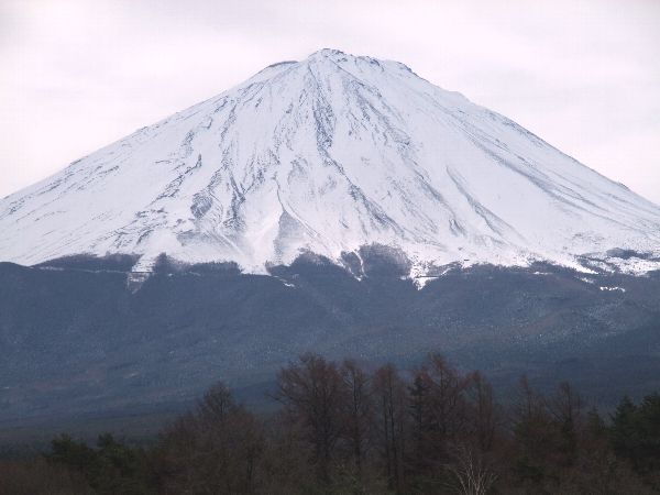 静岡側からの富士山