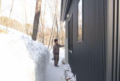 【天栄村･山小屋ドミノ】 一年点検