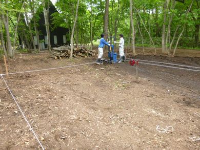 【天栄村・山小屋ドミノ】 難しい地盤判定