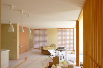 【福島市・Ｋ邸 】 格子建具が入って雰囲気出てきました