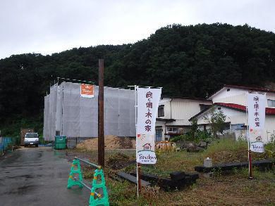 【白河市結城・ドミノＮ邸 】 木の電柱が出現