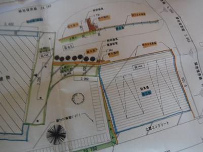 【郡山市西田・ドミノT邸 】 工事終盤、外構打合せ