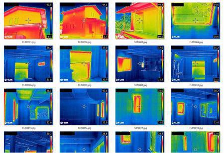 【郡山市田村町・ドミノS邸 】 サーモグラフィーでみる温熱環境