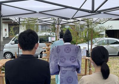 【いわき市四倉・Ａ邸／伊礼智設計室】 梅雨空を晴らす地鎮祭