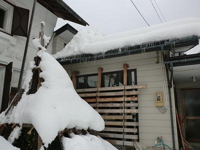 ◆屋根の雪が落ちてみたら◆