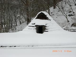 ◆歴史公園の雪景色　　／：／：／：