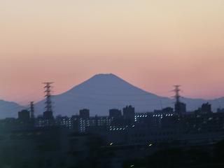 ◆新幹線から富士山が　　＠＠＠
