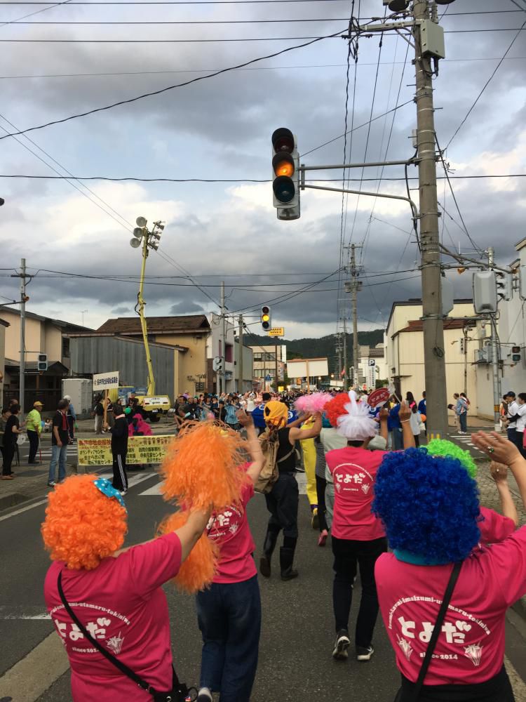 【長井おどり大パレード】踊りました