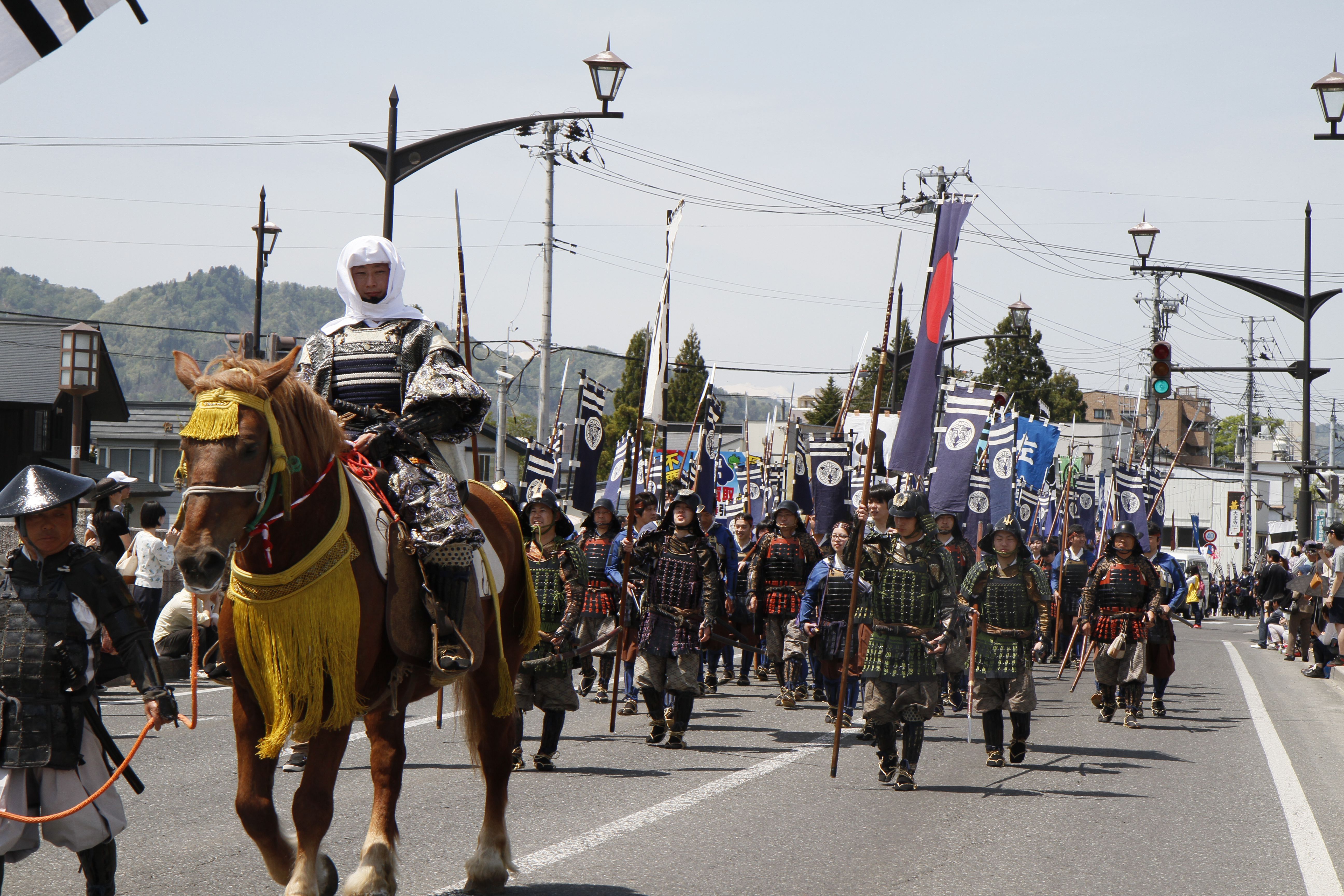 川中島へ向けていざ出陣！＜上杉行列＞