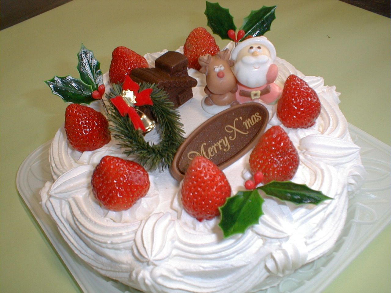 風林堂のクリスマスケーキ