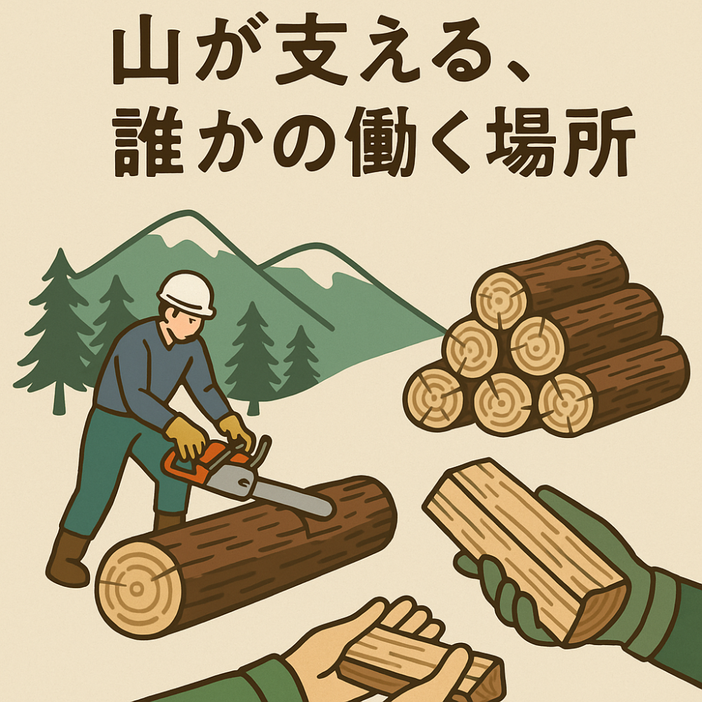山と人の物語 vol.5 『山が支える、誰かの働く場所』
