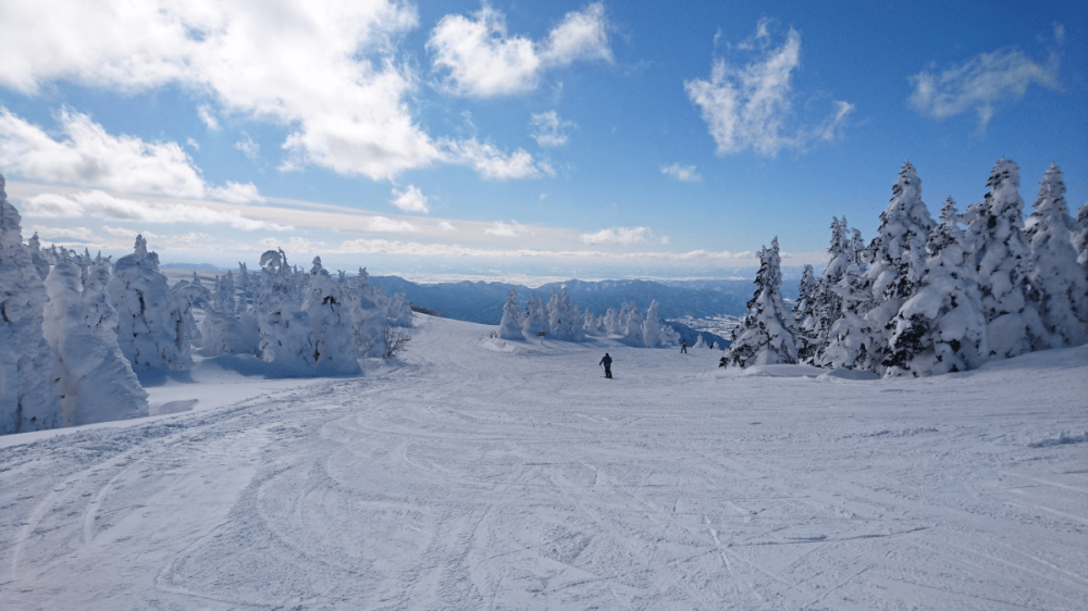 村山地域のスキー場のオープン日について