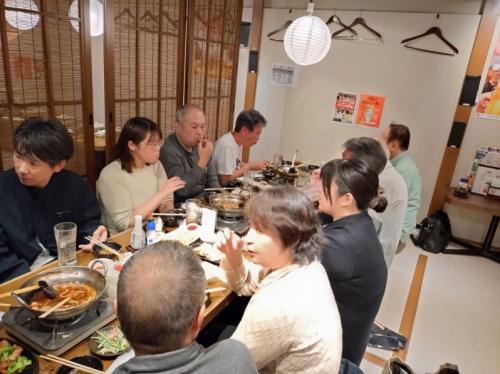 庄内ブロック活動報告　赤い羽根共同募金　研修会(引きこもり支援)　懇親会