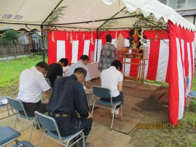 仙台市青葉区K様邸新築工事進行中です