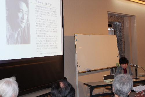 第３回施設活用文化講座「南陽市出身の作家小田仁二郎を牧野房氏が語る」