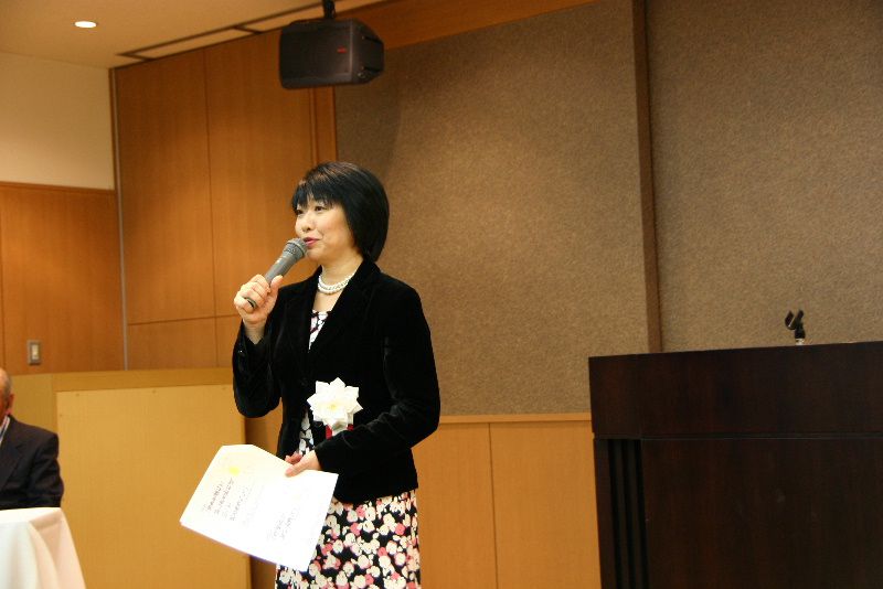 超満員　感動の講演会