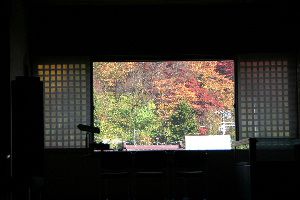 結城豊太郎記念館　紅葉の絶景ビューポイント