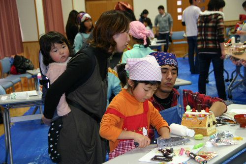ステキなお菓子の家がいっぱい