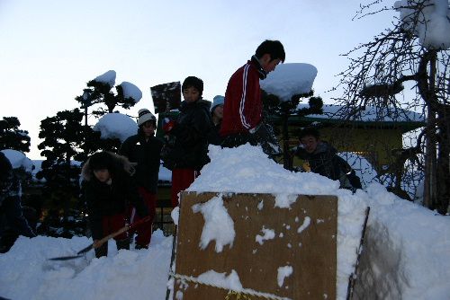 ワイワイと賑やかに
