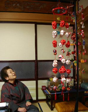 こんな大きなつるし雛もあるんです