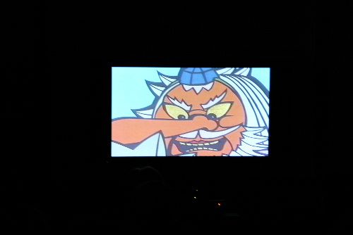 視聴映像作品は「天狗のうちわ」