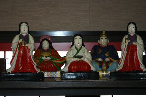 熊野焼きの雛人形
