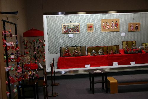 企画展示室は手作りで