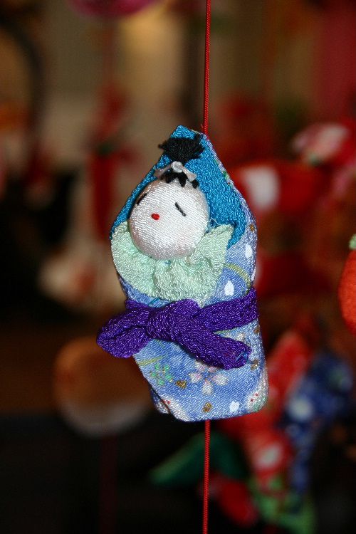 つるし雛をアップしてみると