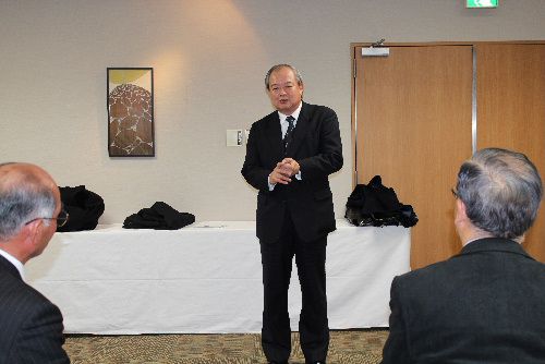 またまたスペシャルゲスト　澁澤栄一先生の曾孫「澁澤寿一氏」