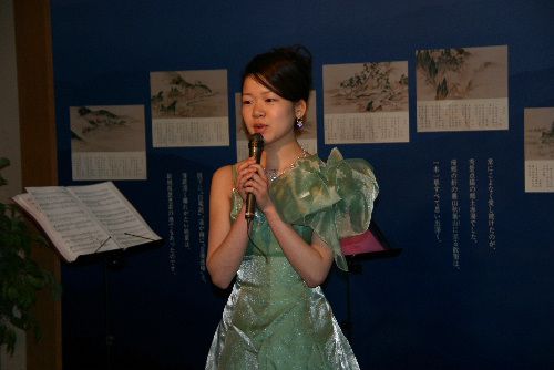 ソプラノの高橋沙織さん