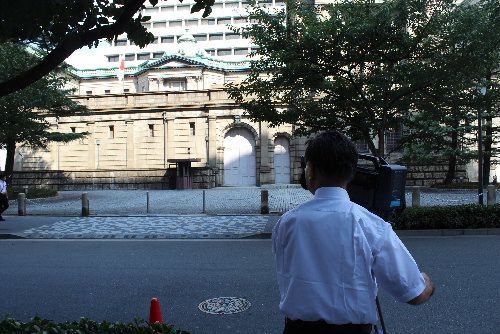 日本銀行旧本店までも撮影