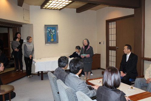 結城先生が仲人をした三木武夫記念館訪問